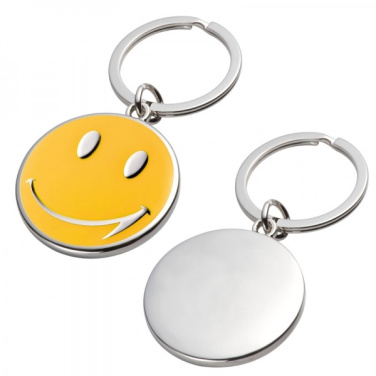 Logo trade promotional merchandise photo of: Keyring SMILE